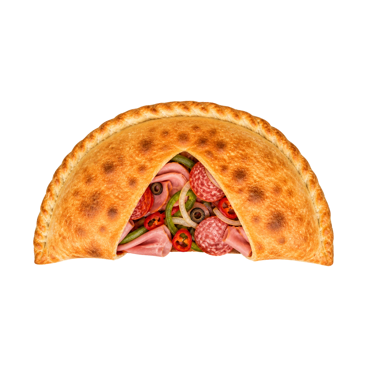 Calzone San Marino - scharf -